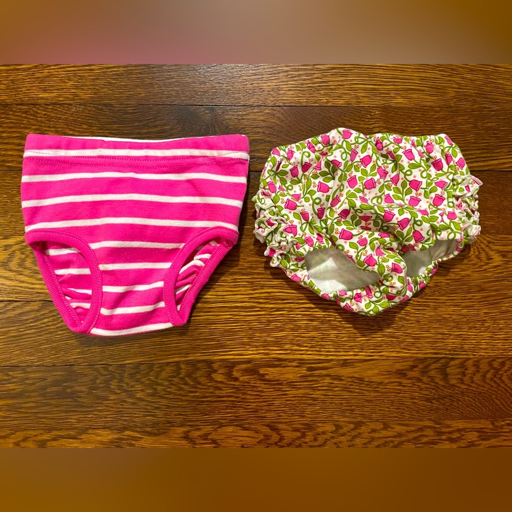 Hanna Andersson and Vera Bradley Diaper Covers Size 3-6 Months & 0-3 Months